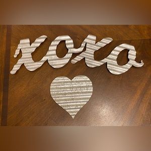 GALVANIZED WALL DECOR